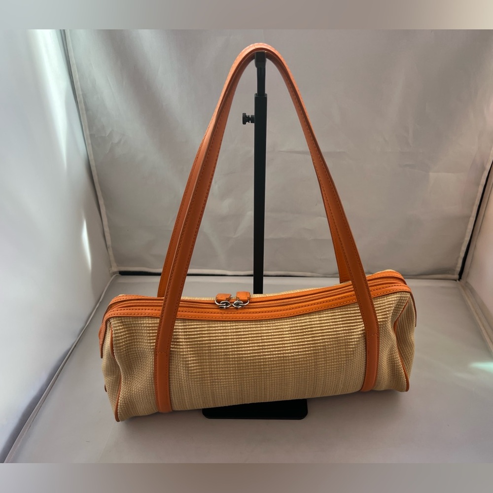 Preston & York Orange and Tan Shoulder Bag - Picture 2 of 13